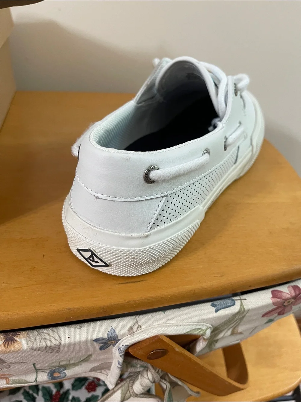 Sperry Men's White 2 Eye Boat Sneakers